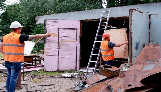Демонтаж гаражей в Долгопрудном, цена от 1749 руб. – услуги под ключ от ИП Садыков В. Р.