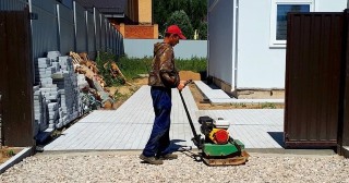 Устройство въезда на участок Долгопрудный, цена от 50392 руб.